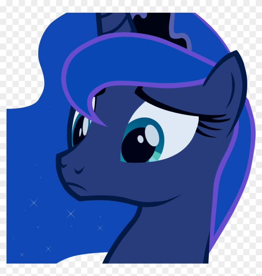 Vunlinur, Close-up, Princess Luna, Sad, Safe, Simple - Princess Luna Close Up #1263533