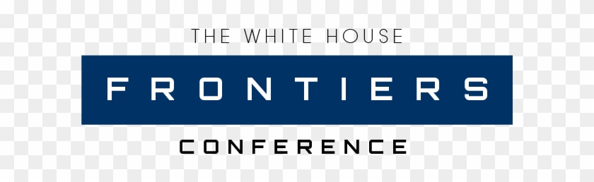 White House Frontiers Conference Logo - Electric Blue #1263569