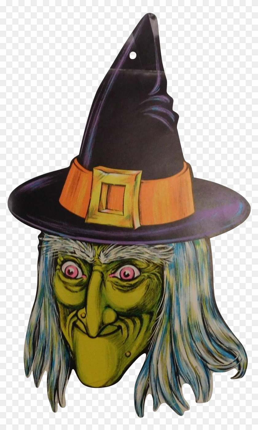 Witch Cardboard Halloween Decoration Beistle Company - Witch Cardboard Halloween Decoration Beistle Company #1263661