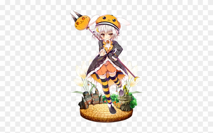 Hare's Tail Grass - Flower Knight Girl Maple #1263664