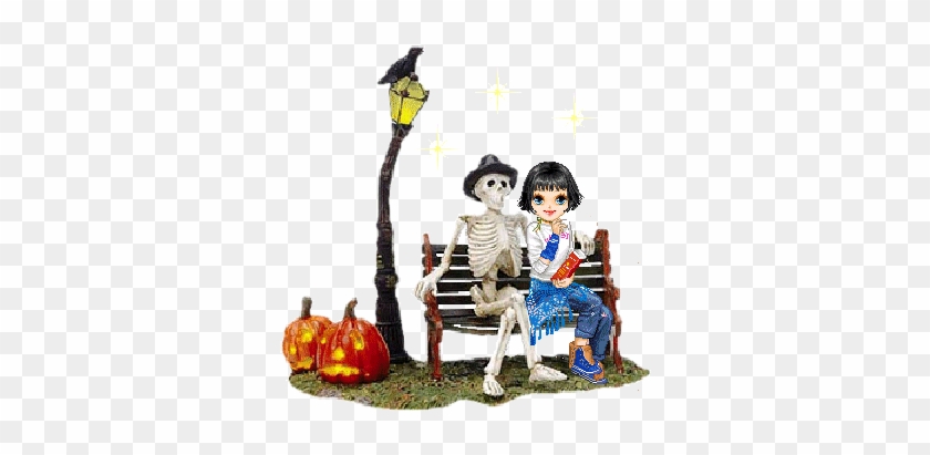 Sexy Halloween Witches - Department 56 Snow Village Halloween Resting My Bones #1263667