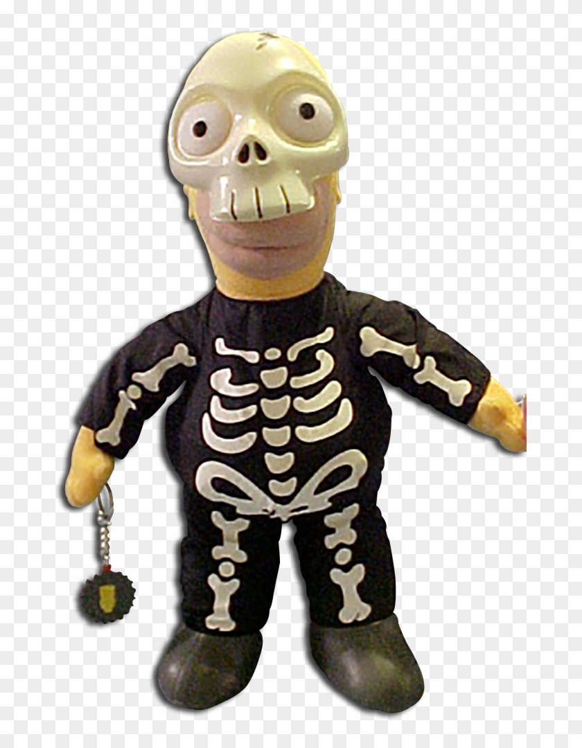 Halloween Plush Cartoon Characters - Simpsons Skeleton Homer Plush #1263683