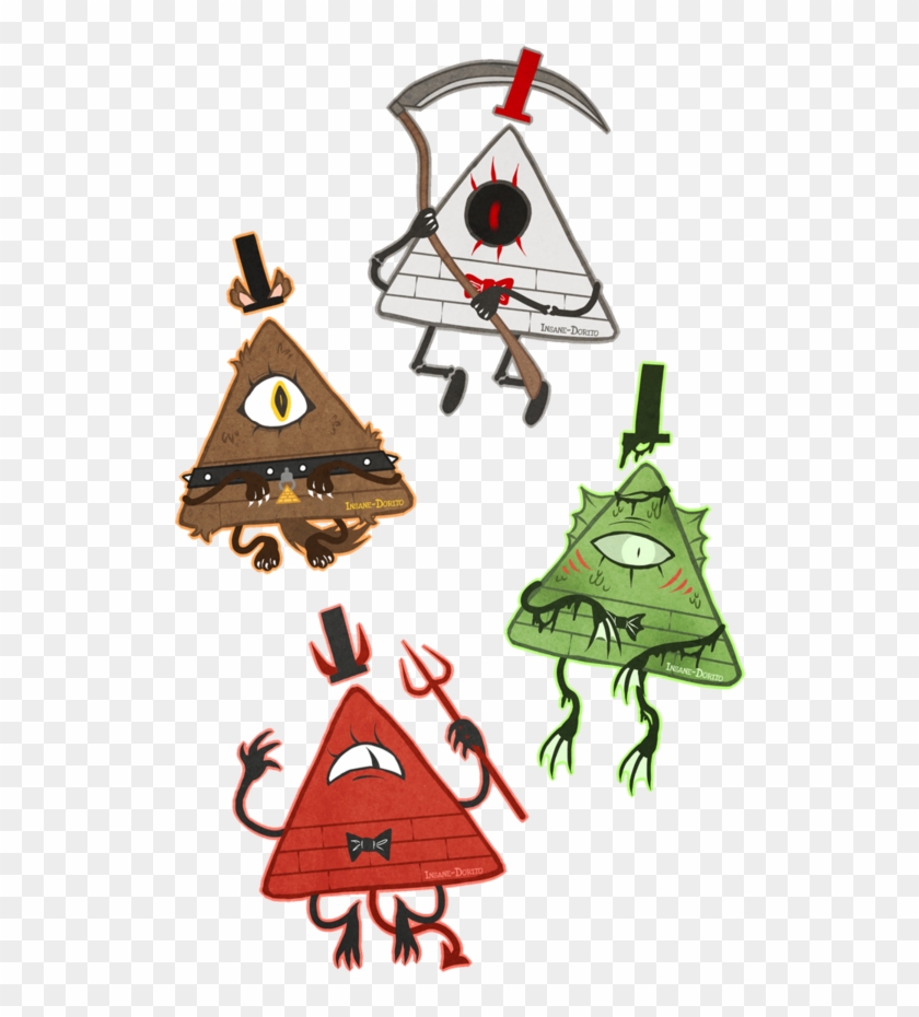 More Halloween Triangles By Insane-dorito - Halloween Gravity Falls Art #1263694