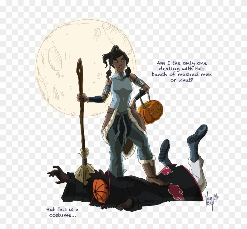 Korra-halloween By Ivanobich - Naruto Legend Of Korra #1263726