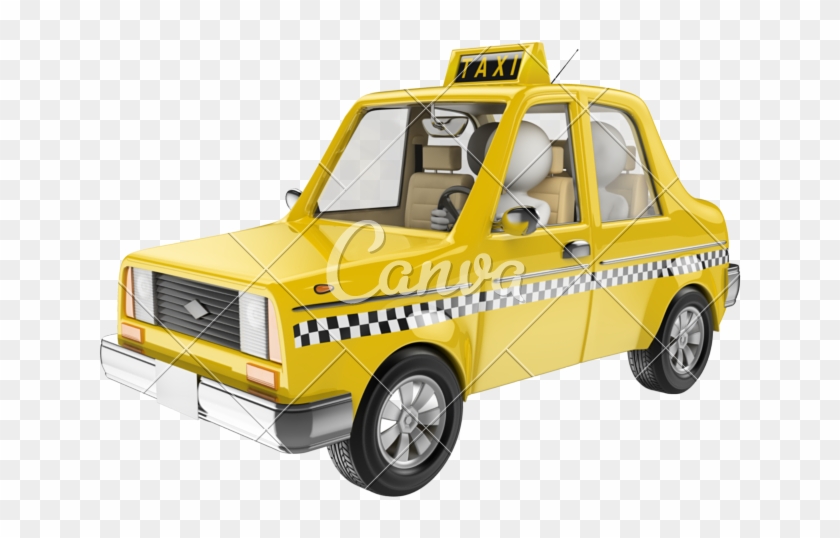 3d Yellow Taxi - Seat 133 #1263731
