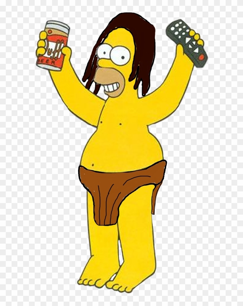 Homer Simpson As Tarzan - Simpson Homer Animated Gif #1263798