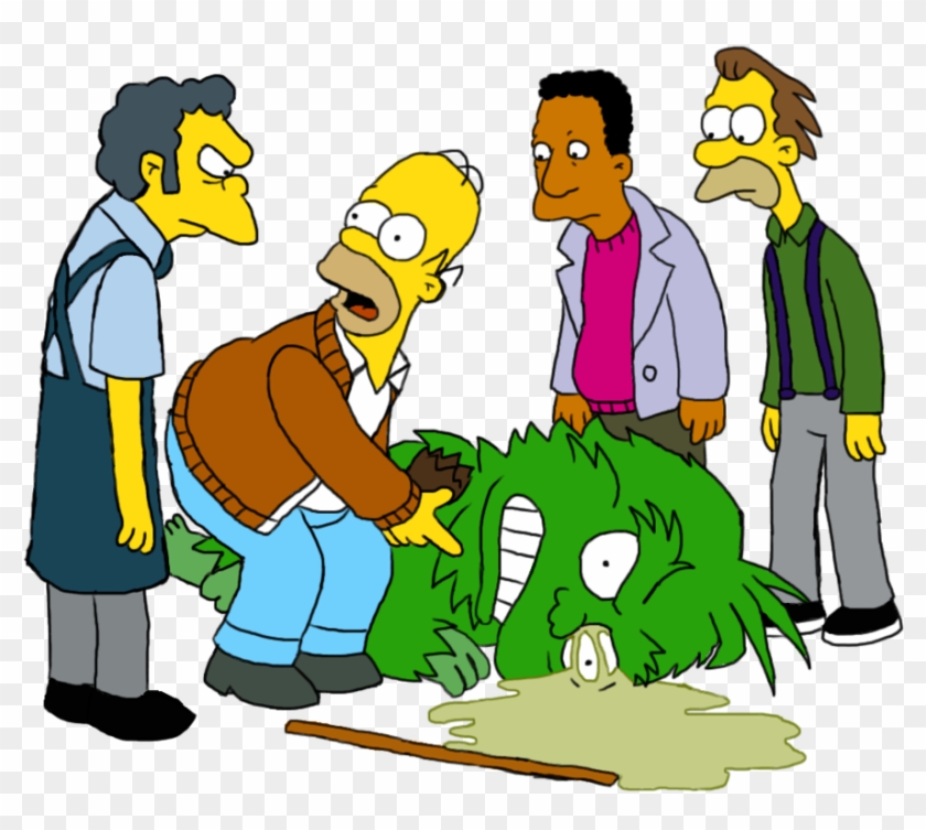 Homer Killed The Grumple By Catfan180 - The Grumple #1263810