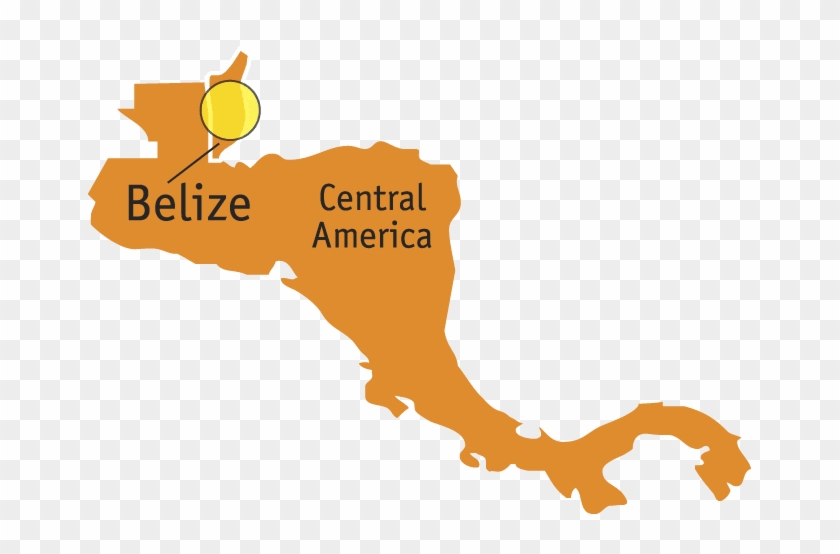 Belize Family Vacation - Mapa De Central America #1263839