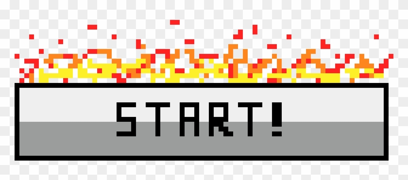 Start Button Concept - Start Button Pixel Png #1263904