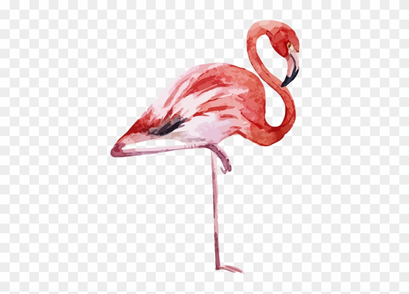 Event Host Emcee - Watercolor Flamingo Png #1263962