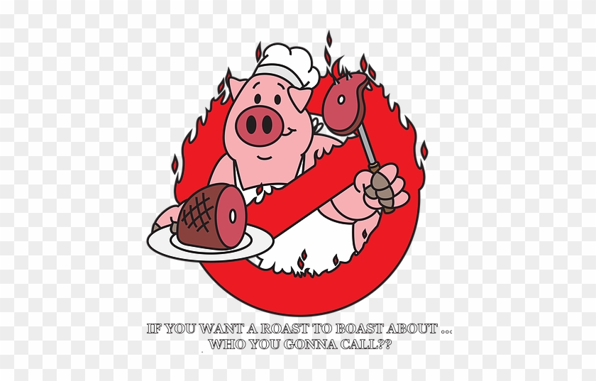 Roasbusters Logo, North East Mobile Caterer Hog Roast - Cartoon #1264069