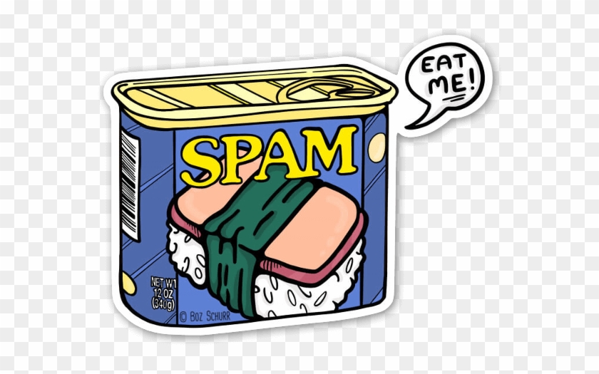 Rude Spam Sticker - Visual Arts #1264119