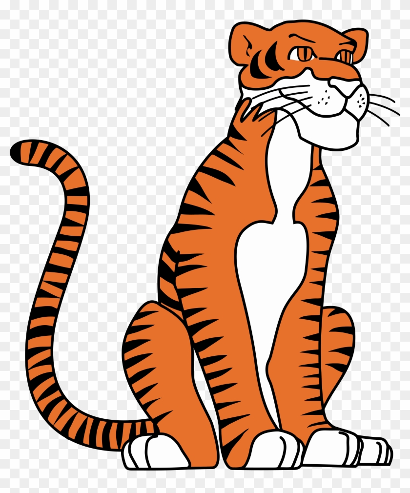 Tigger Waiting Clipart Png Image Download - Tiger In Cartoon #1264160
