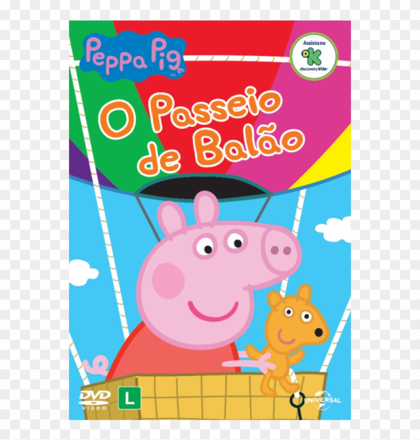 Esgotado Dvd Peppa Pig - Peppa Pig Die Ballonfahrt Dvd #1264288