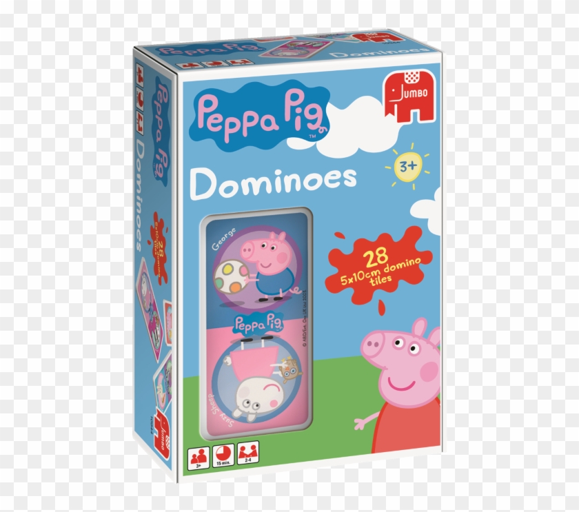Peppa Pig Toys Cyprus - Jumbo Peppa Pig Dominoes Game #1264322