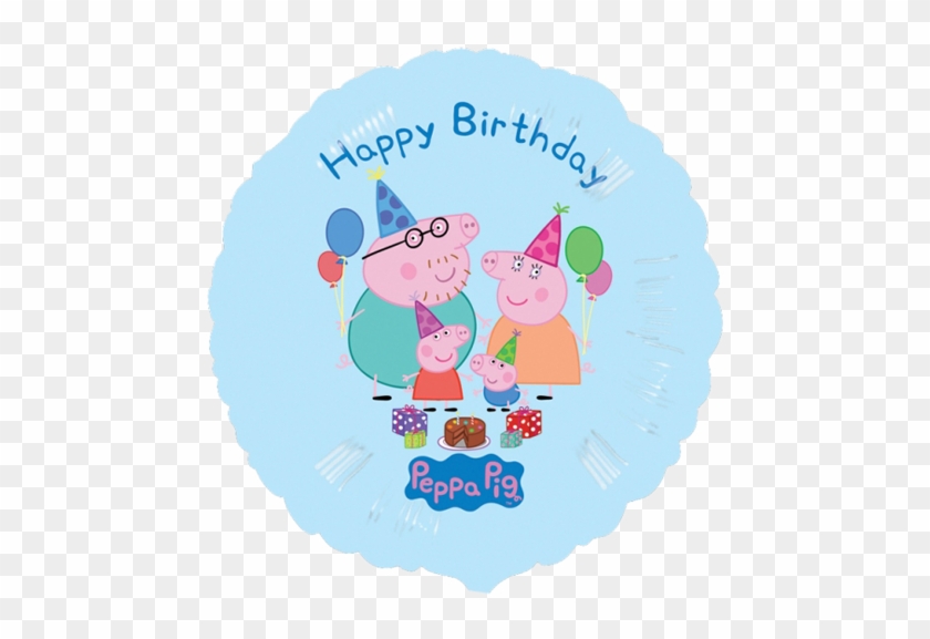 Personalised Peppa Pig Your Child S Birthday Party - Happy Birthday Peppa Pig #1264345