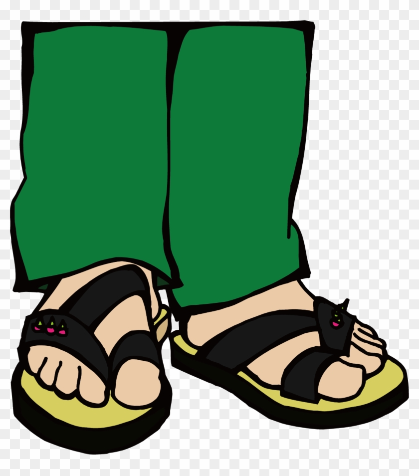 Sandal Clipart Vector - Clip Art #1264354