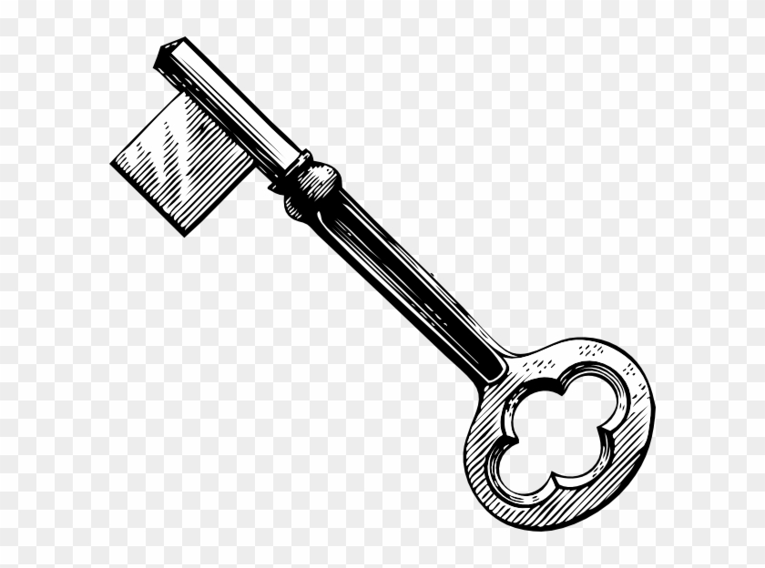 Skeleton Key Clipart - Skeleton Key Clip Art #1264455