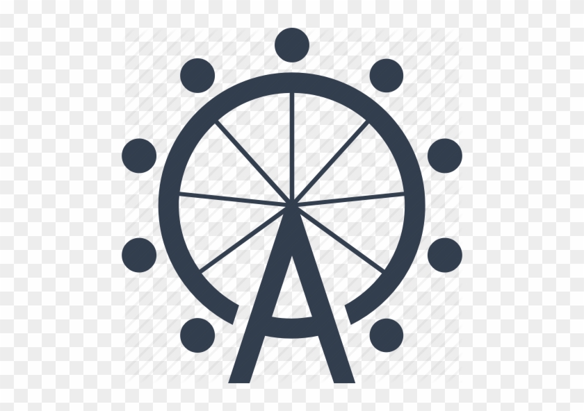London Eye Clipart Png - Attractions Icon Png #1264540