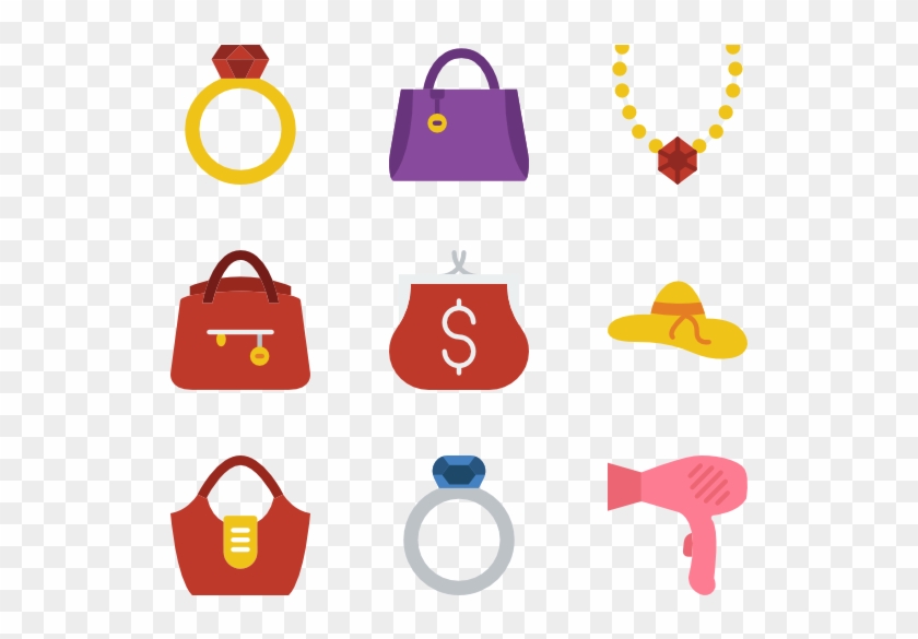 24 Accessories Icon Packs - Fashion Accessories Clipart Png #1264567