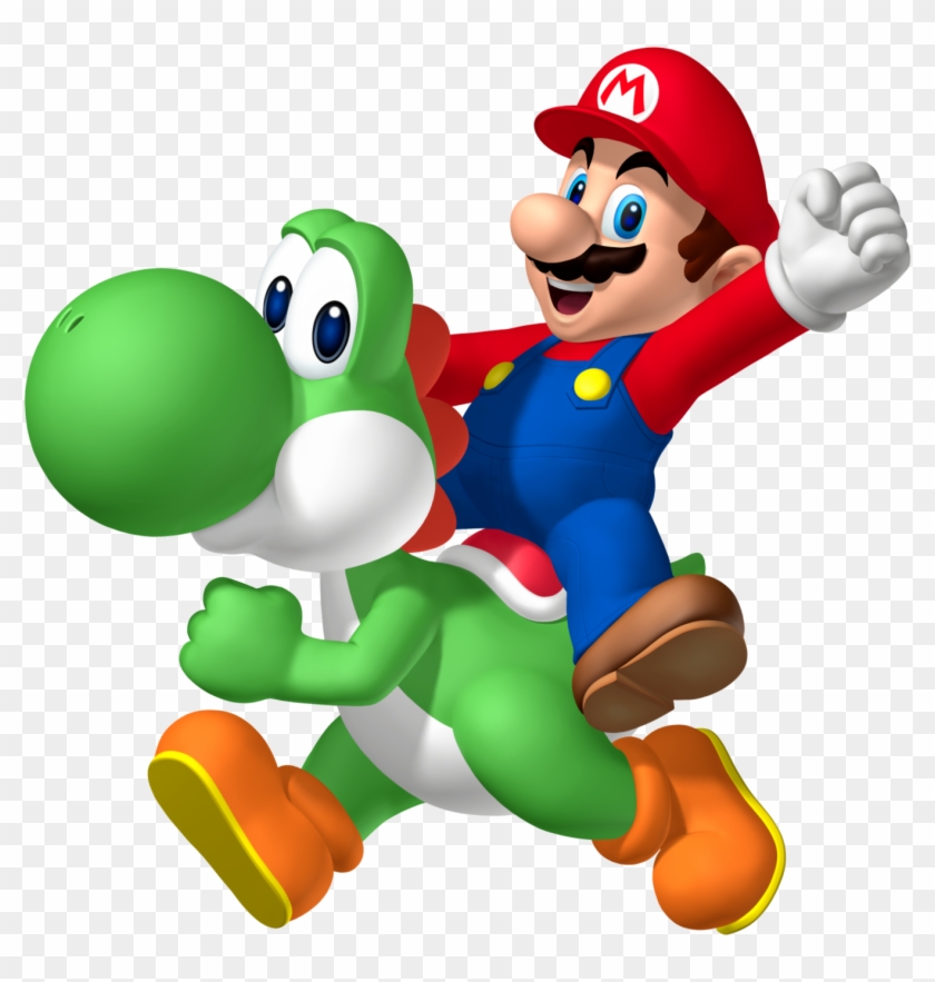Image Mario Riding Yoshi Png Fantendo The Video Game - Mario Bros Png #1264591