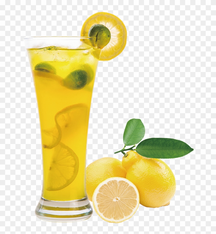 Juice Lemon Balm Extract Fruit - Lemon Tea Png #1264636