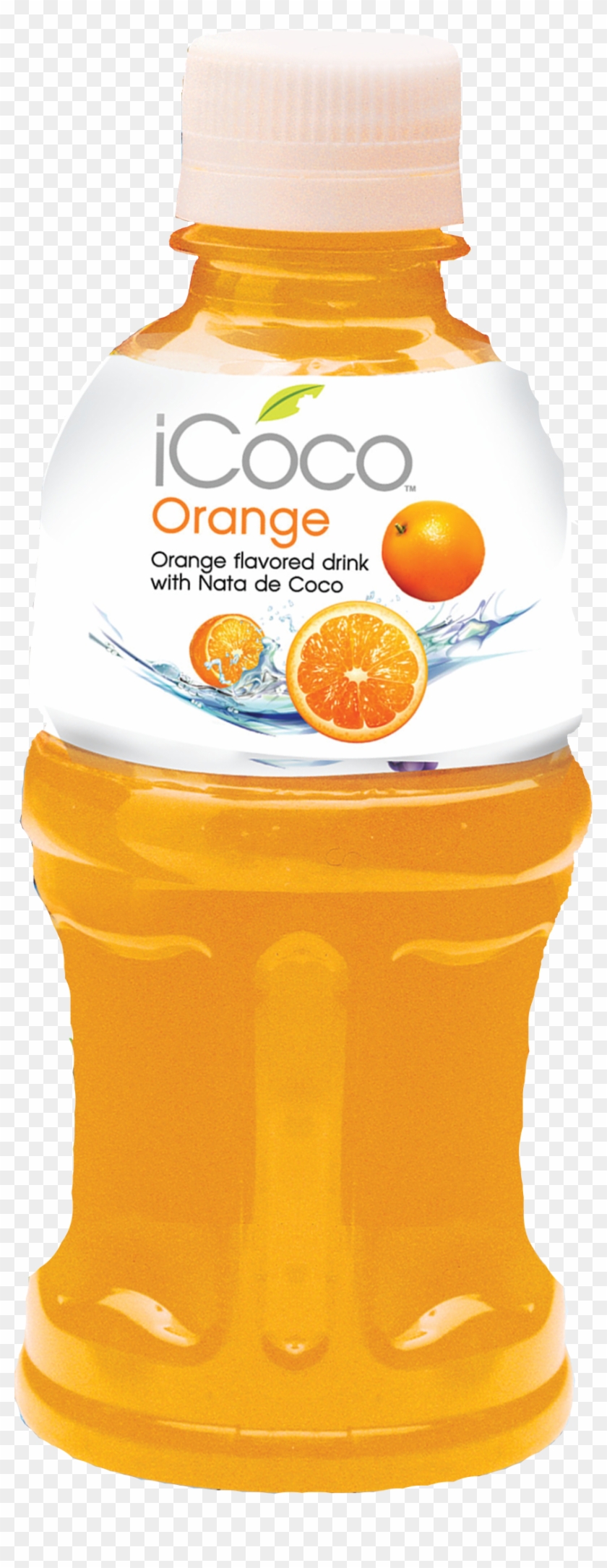 Icoco Fruit Juice With Nata De Coco -orange - Icoco Fruit Juice #1264641