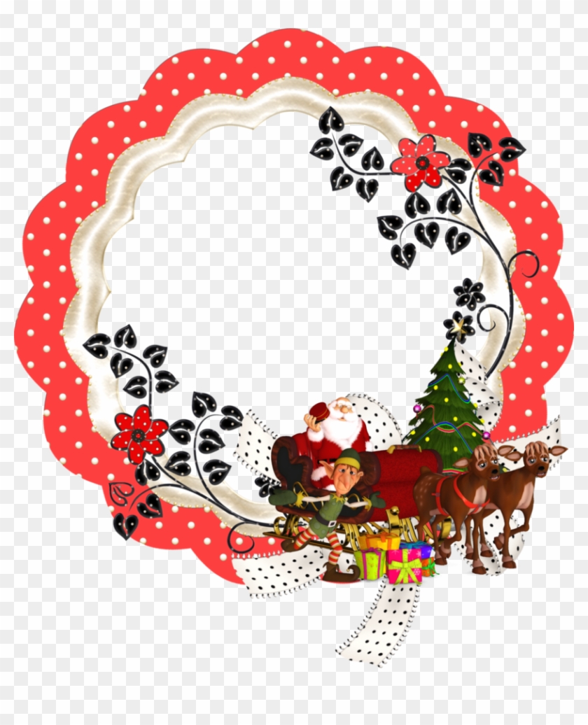 Merry Christmas Frame By Mysticmorning - Frames Merry Christmas Png #1264721