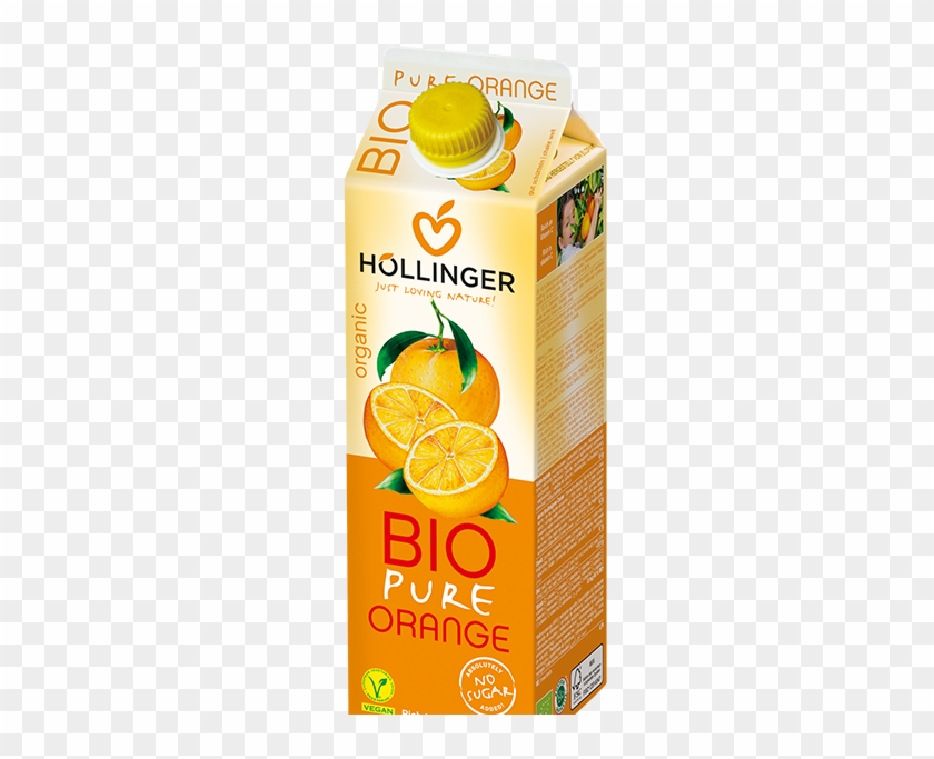 Tetrapak 1l Pureorange En - Hollinger Juice 100% Organic Orange Juice 1 Litre (1000ml) #1264759