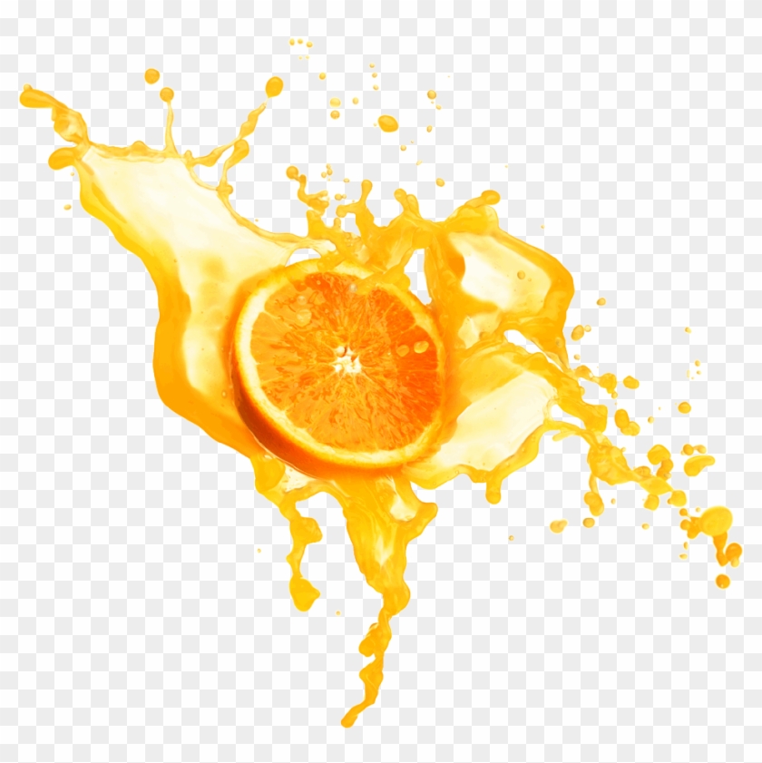 Free Png Orange Juice Splashing Png Images Transparent - Orange Juice Splash Png #1264781