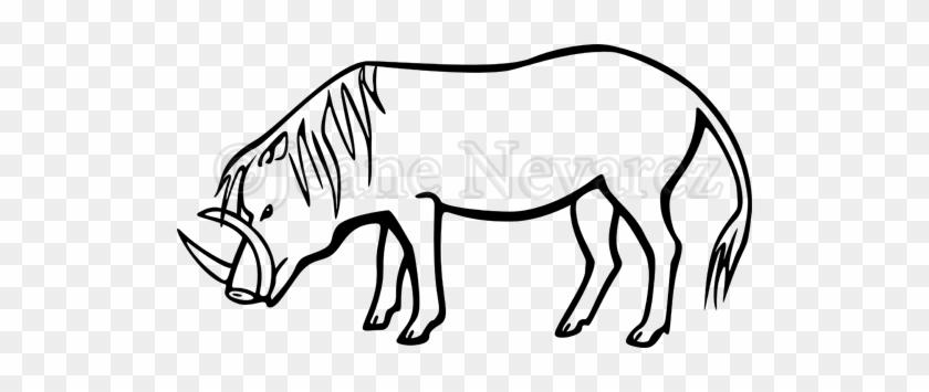 Subjects/media Vectors, Warthog - Wild Boar #1264811