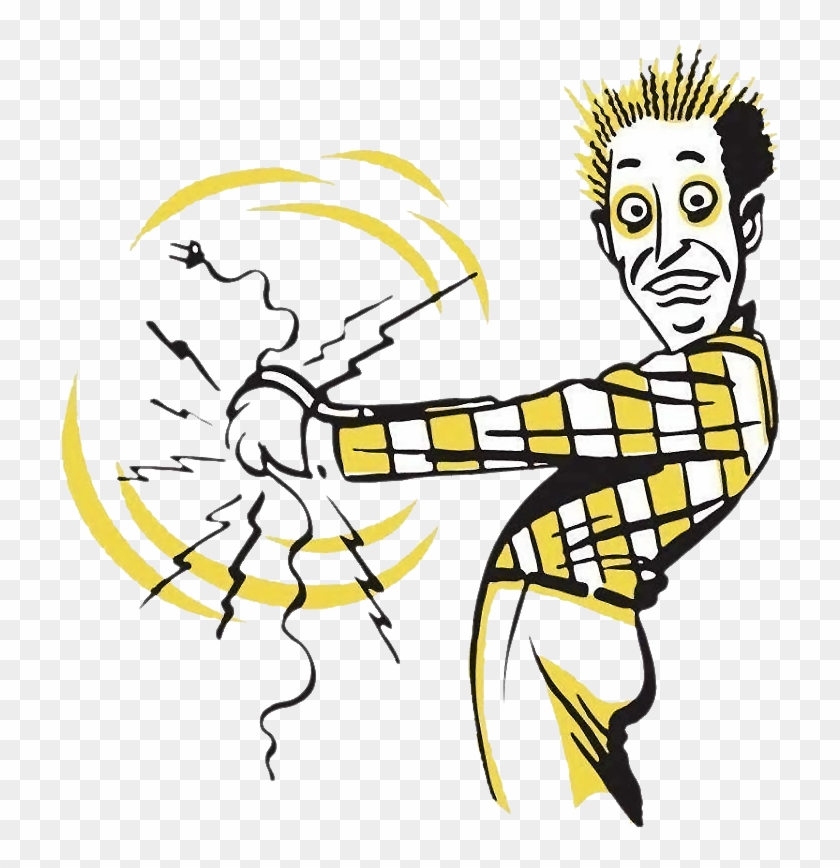 Electrical Injury Electricity Electrocution Shock Illustration - Electric Shock #1264991