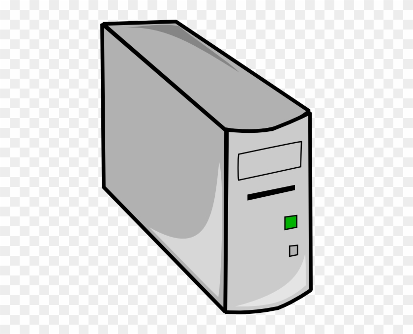 Free Vector Tower Desktop Pc Clip Art - Hardware Computer Clip Art #1265009