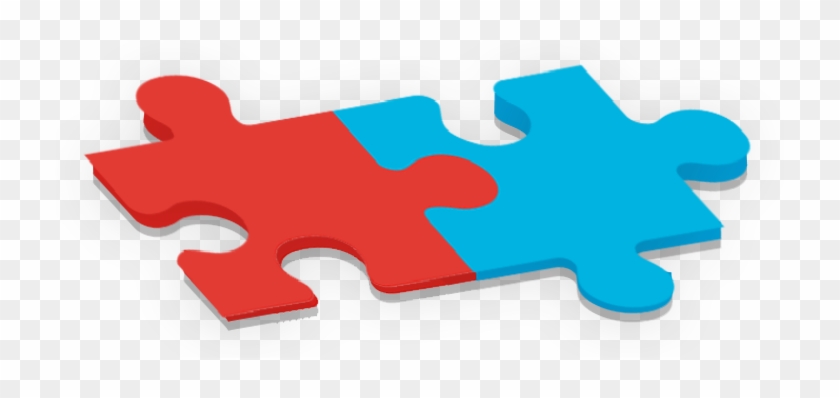 2 Connected Puzzle Pieces For Couples Icon - Utah #1265102