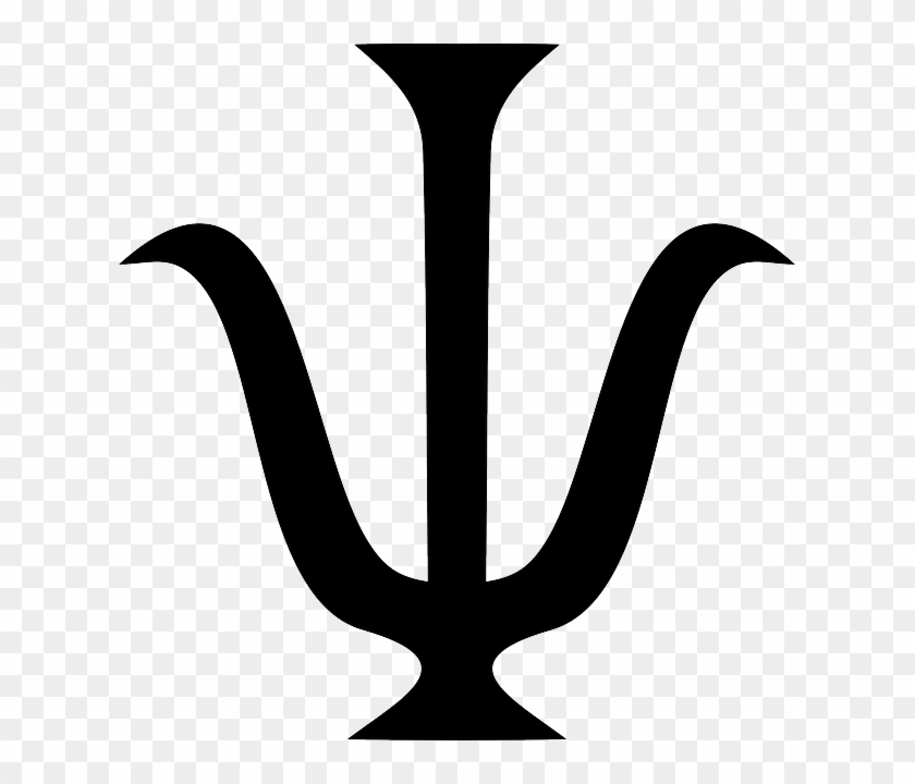 Black, Symbol, Letter, Math, Original, Greek, Psi - Qual O Simbolo Da Matematica #1265150