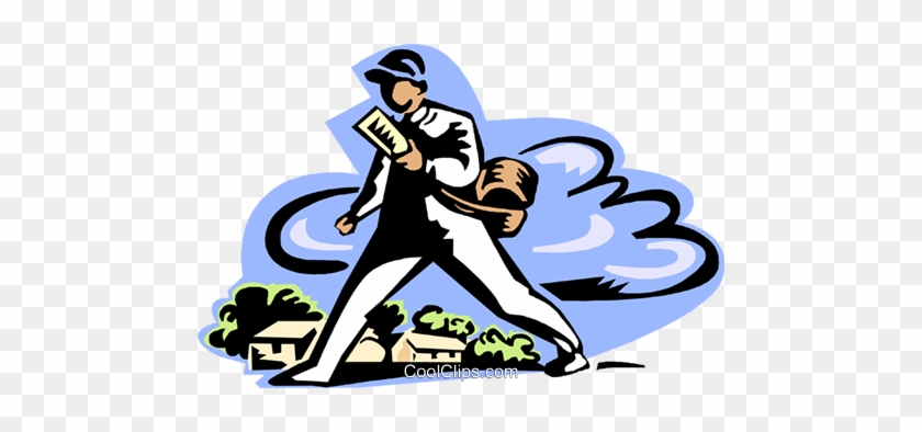 Industry, Mailman, Postal Services Royalty Free Vector - Cartoon #1265174