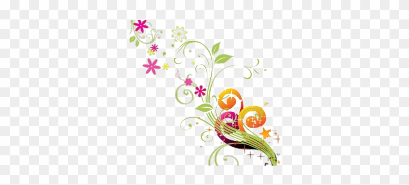 Elegant Spring Backgrounds Vector Vectorhq - Vector Flower Background Png #1265182