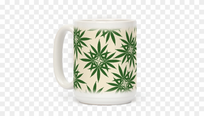 Weed Pattern Tote Bag: Funny Tote Bag Ke, Marijuana, #1265202