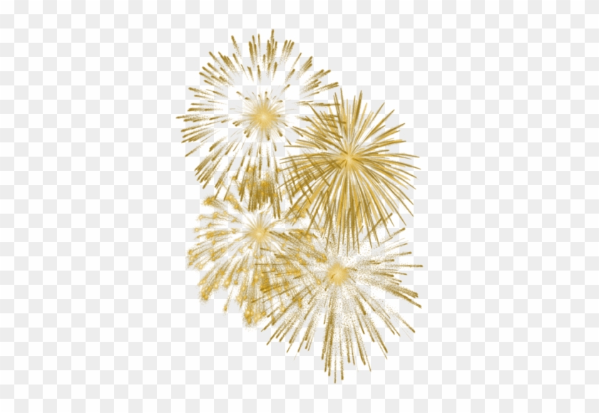 Gold Fireworks Transparent Background #1265222