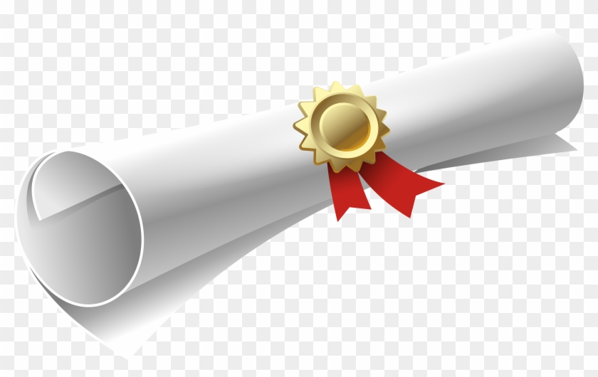 Diploma Png Clipart Image - Graduation Diploma Png #1265256