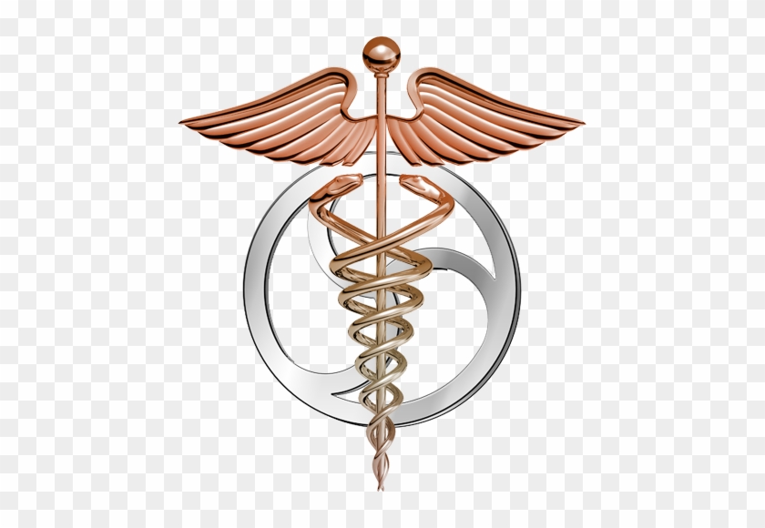 Gold Caduceus Symbol #1265405