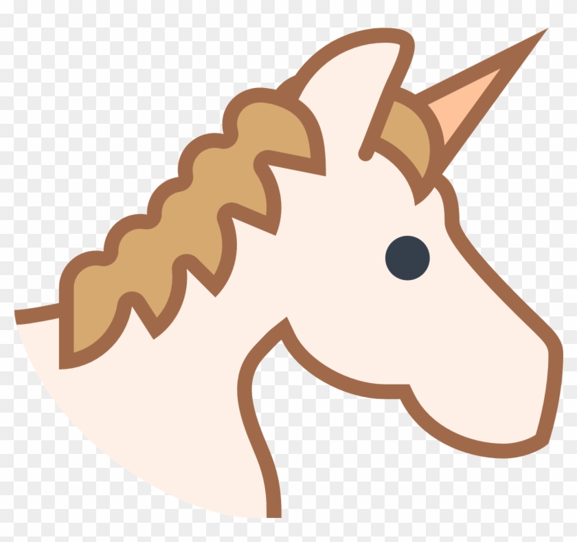 This Icon Represents A Unicorn - Unicorn Icon #1265431