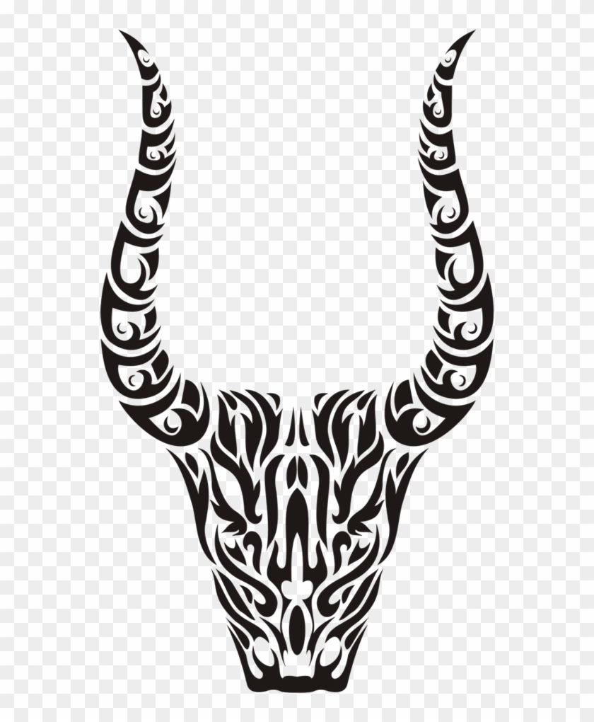 Zodiac Vector Study On Behance - Tatto Tribal De Capricornio #1265477