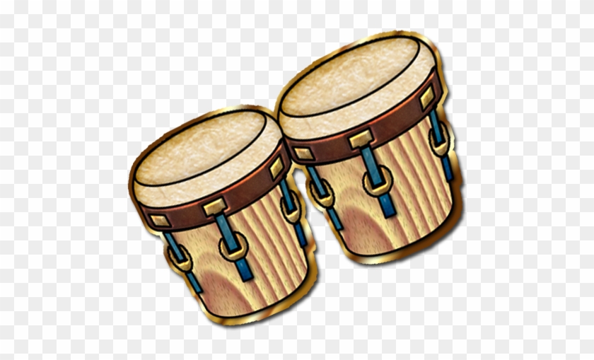 Drum Clipart Bongo - Bongo Drums Clipart #1265628