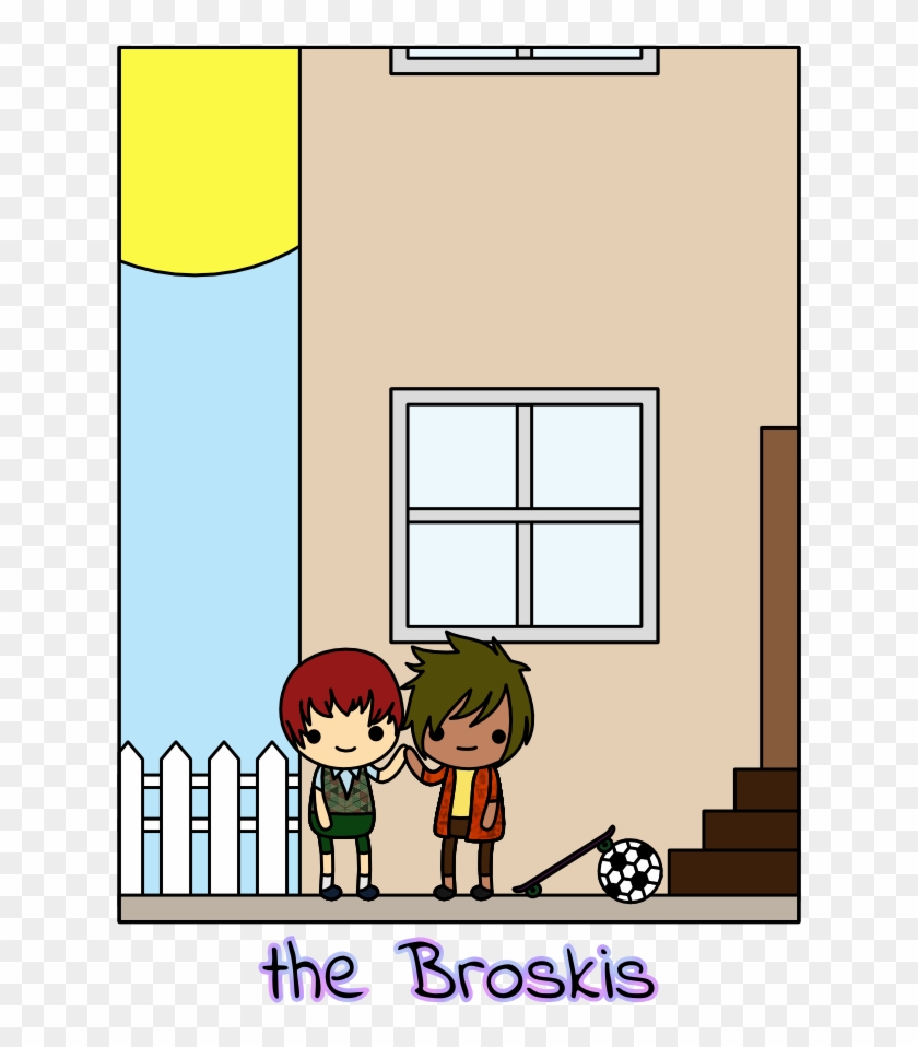 The Broskis' Suburban Home By Amis0129 - Cartoon #1265669