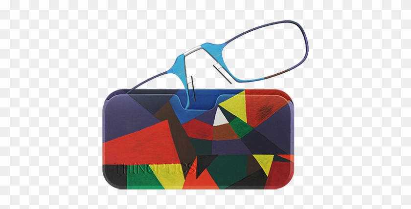 Universal Pod Case "sydney Opera House" Glasses By - Thin Optics Stick Anywhere, Go Everywhere Reading Glasses #1265676