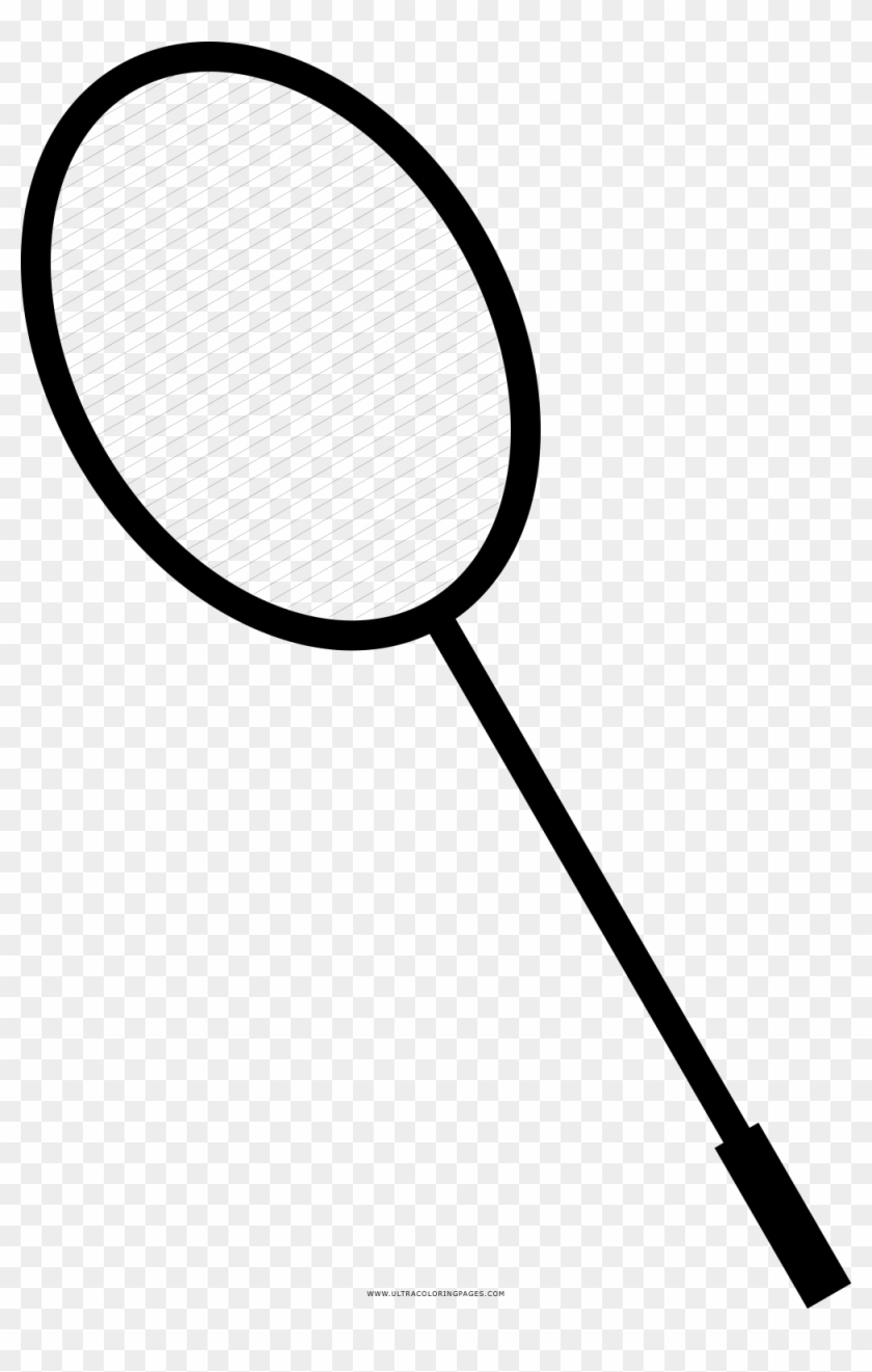 Racket Coloring Page - Racket #1265694
