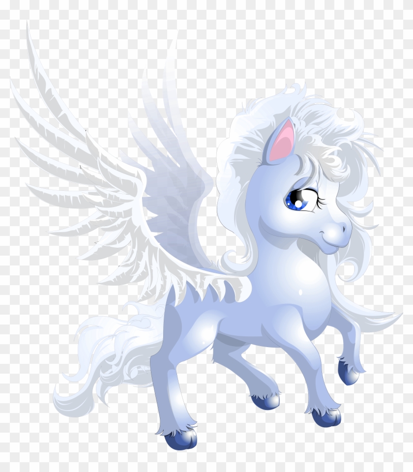 Cute Unicorn Transparent Png Clipart - Transparent Unicorn Fantasy Clipart #1265735