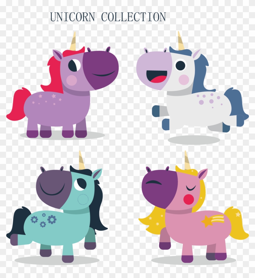 Drawing Euclidean Vector Cartoon Unicorn - Vector Graphics #1265768