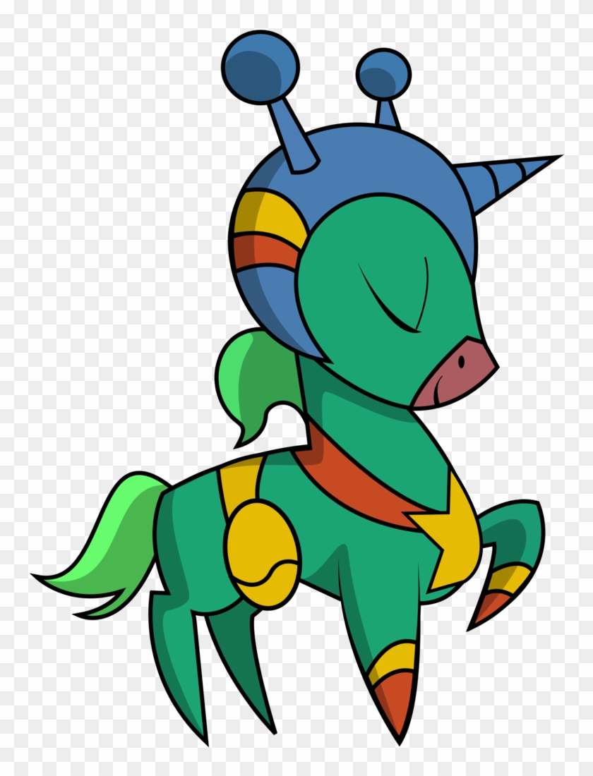 Space Unicorn By Datbrass - Space Unicorn Png #1265798
